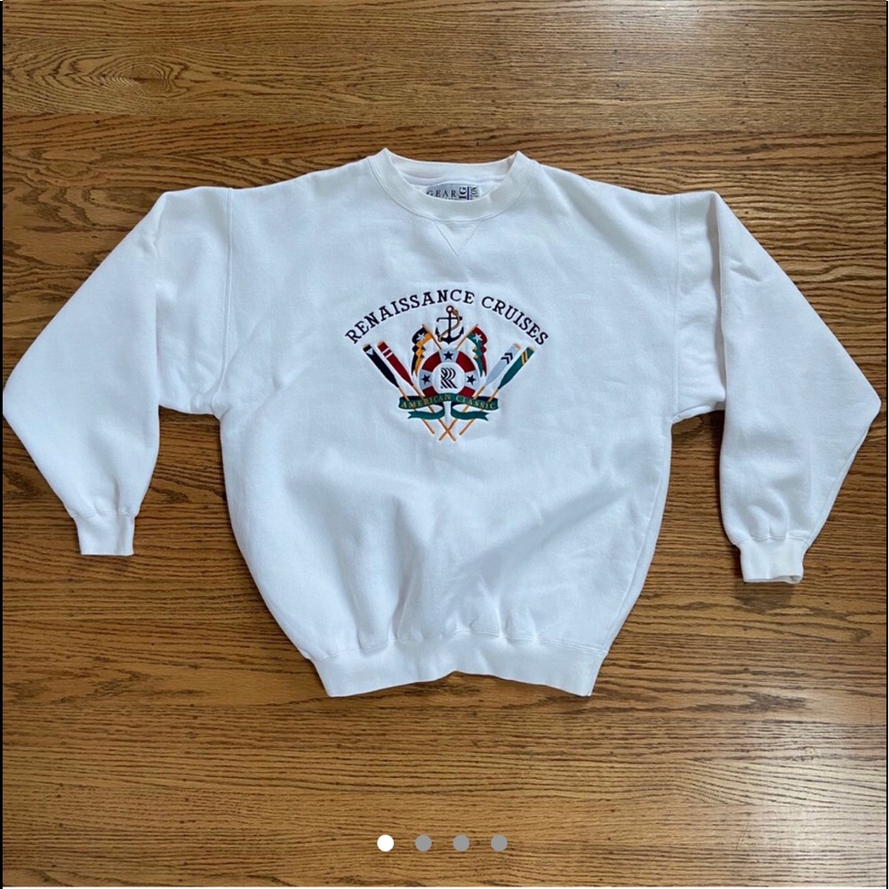 Vintage embroidered Crewneck - Picture 1 of 4